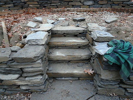 Stairs Stone Steps Goshen Built